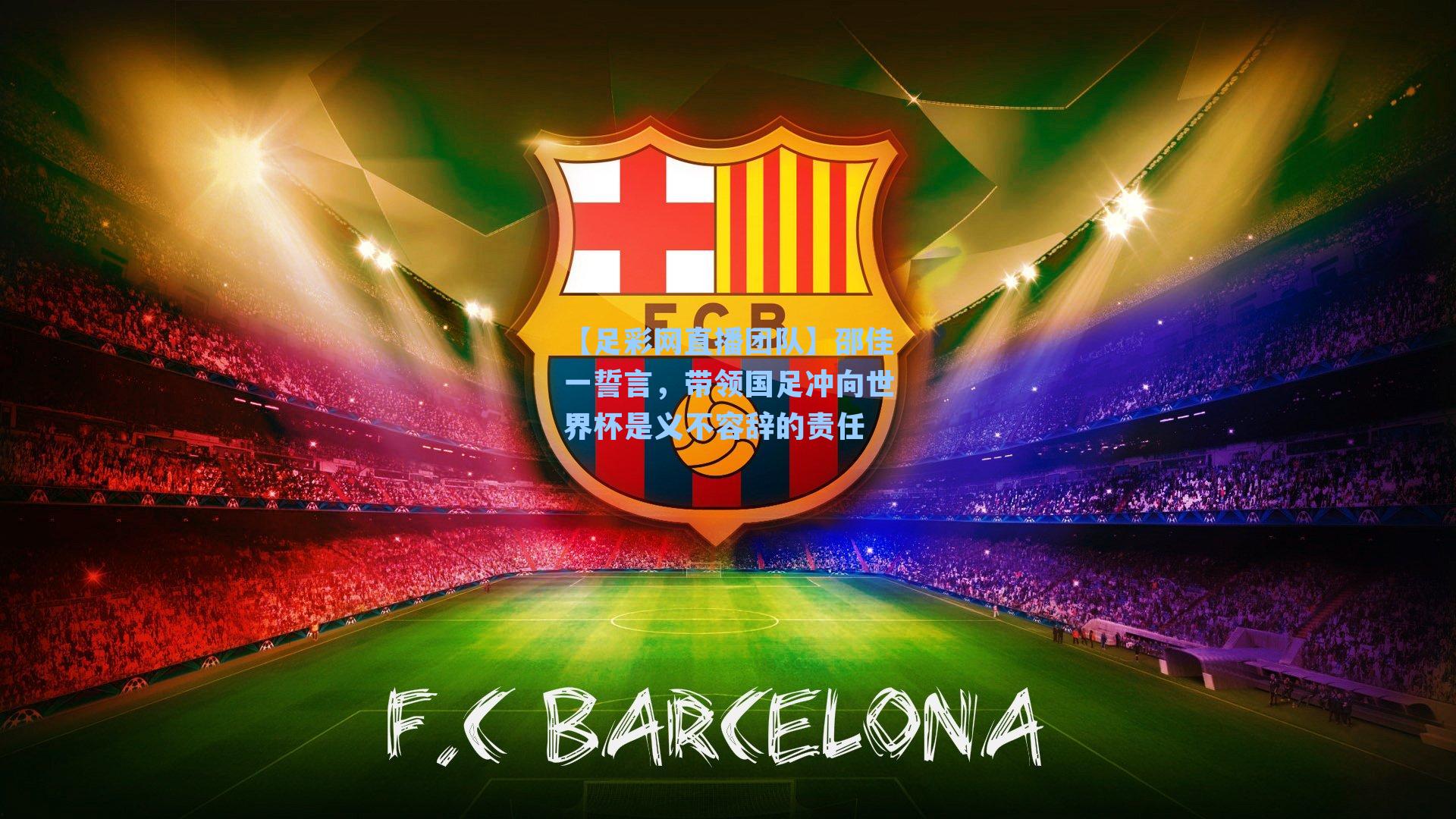 邵佳一誓言，带领国足冲向世界杯是义不容辞的责任